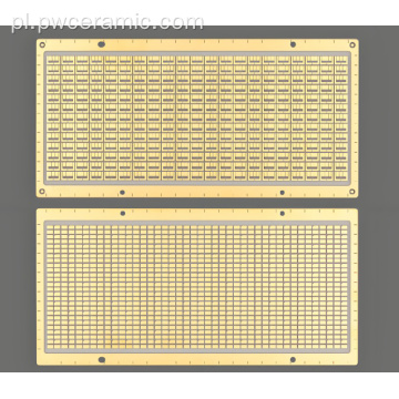 Dwustronne podłoże metalizowane DPC pokryte miedzią